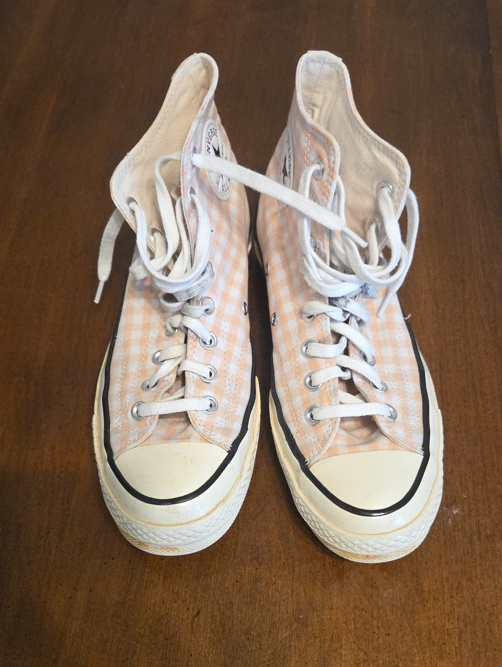 Converse Women's  Gingham High-Top Sneakers